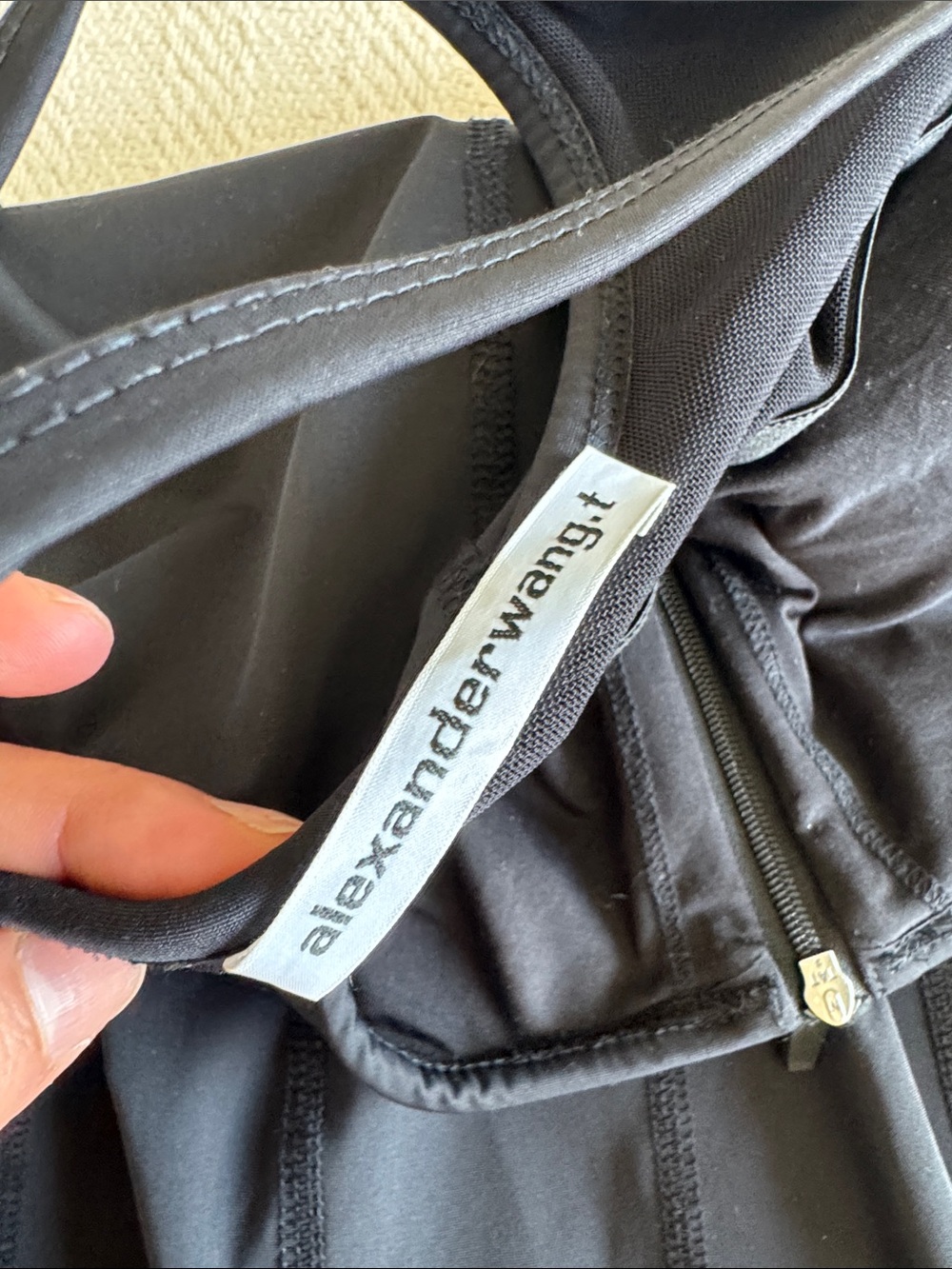 Alexander Wang Mini Dress Small Black - Picture 2 of 5